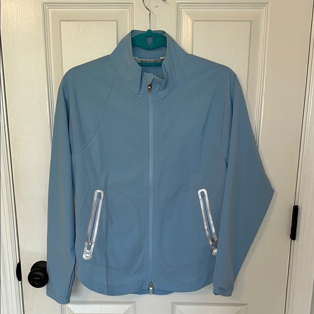Peter Millar Jameson Flex adapt Golf Jacket Womens Cottage Blue NEW NWOT